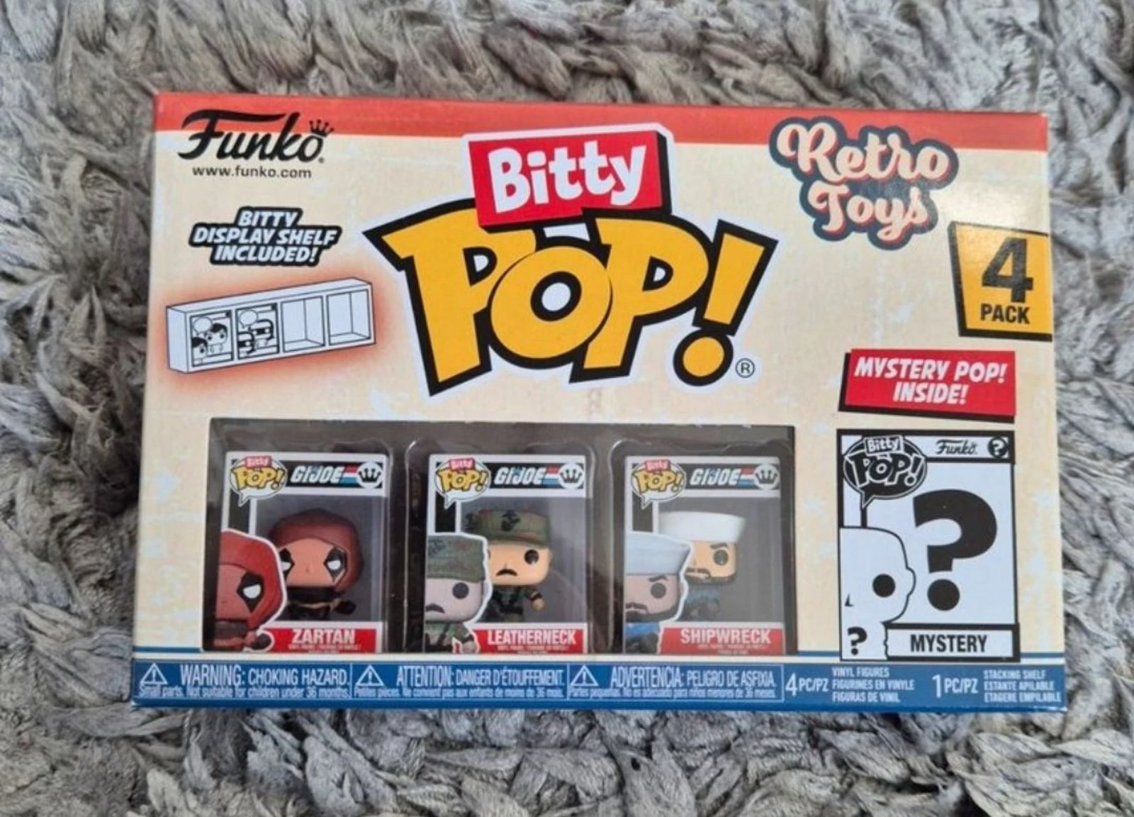 Funko Bitty pop GI Joe. Jamais ouvert jamais exposé excellent état